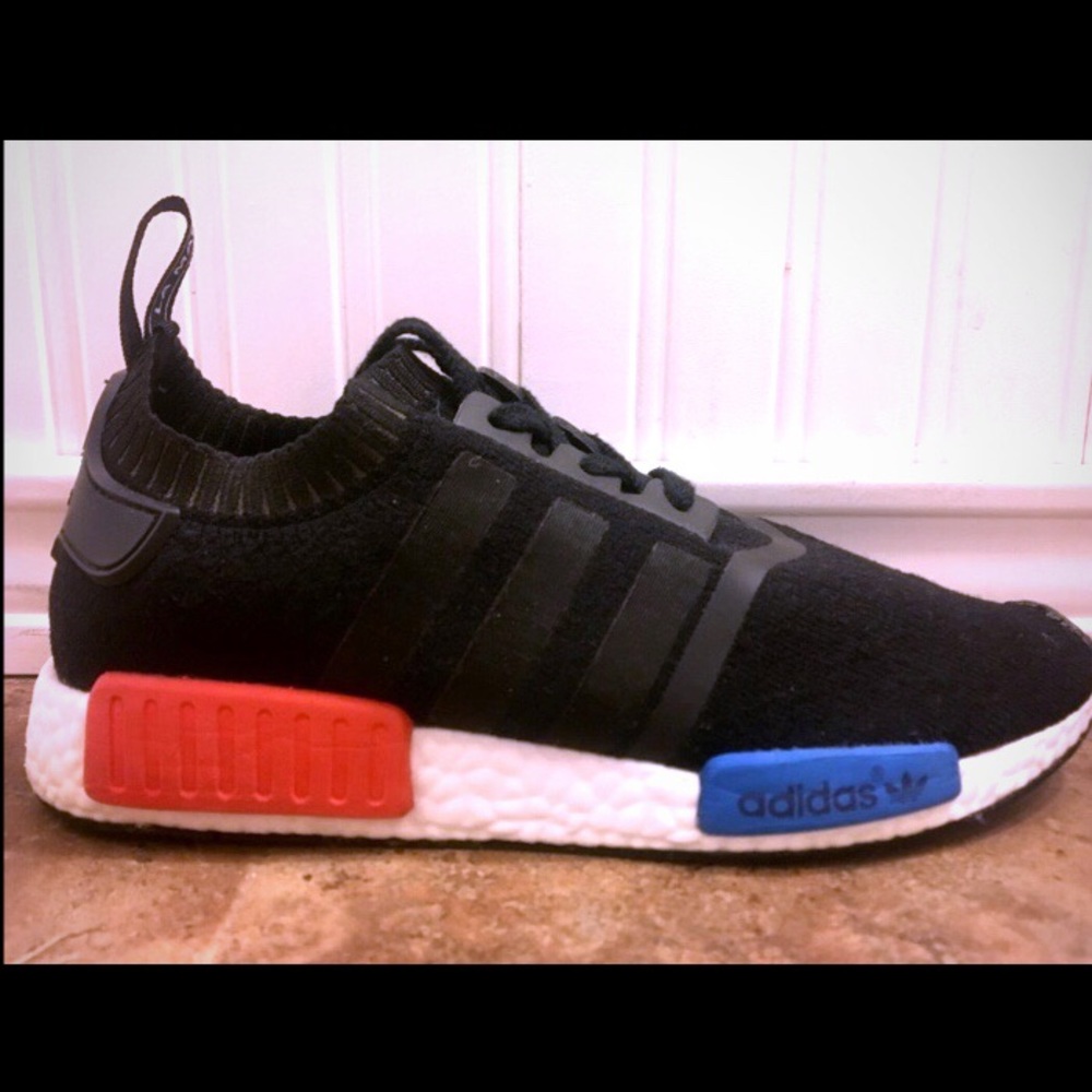 Adidas NMD R1 PrimeKnit OG Runner Black/Red/Blue